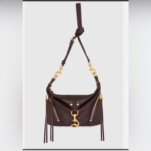 Rebecca Minkoff Small Julian Crossbody in Cigaro
